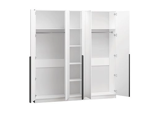 Шкаф распашной Марсель-5 Белый - фото 2