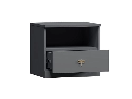 Тумба прикроватная Стрекоза-2 Графит - фото 5