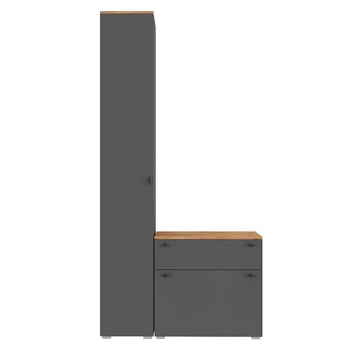 Прихожая Квели 5 Графит - фото 4