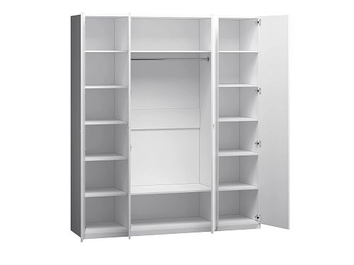 Шкаф распашной Стрекоза-4 Белый - фото 4