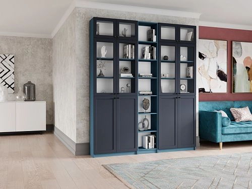 Стеллаж Билли Стольмин 15 Деним супер софт - фото 1