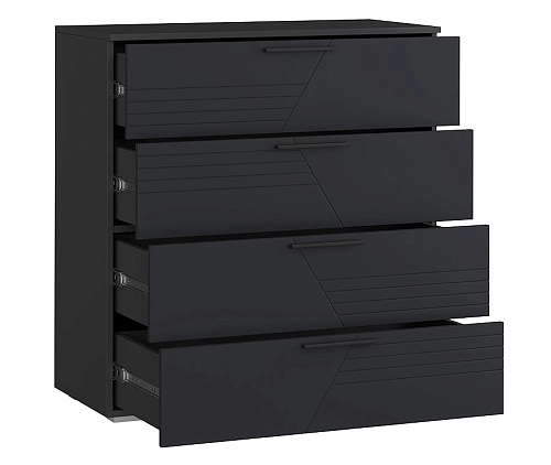 Комод Синтра Черный - фото 4