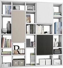 Куб-2 Кашемир Белый ВенгеМДФ