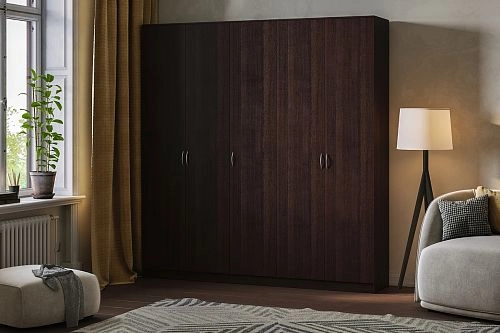 Шкаф распашной Лайт-5 Венге - фото 1