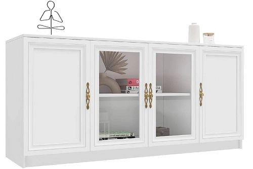 Комод Карлос-077 Белый - фото 1