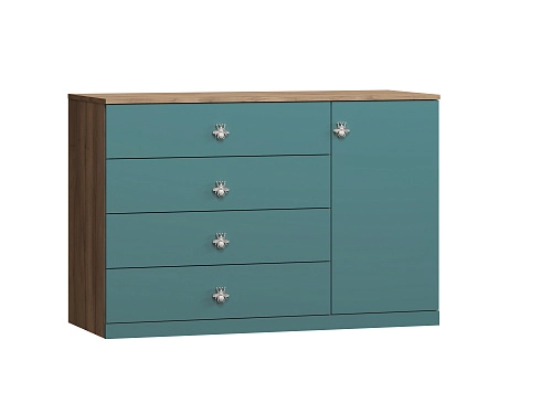 Стенка детская Скарабей-5 Аквамарин - фото 4