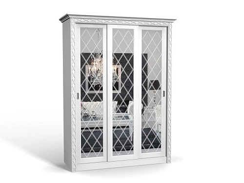 Шкаф-купе Кристалл-3 МДФ - фото 1