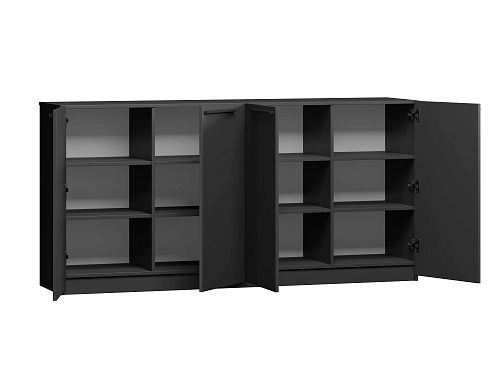 Тумба Лорена Пакс-3 Черный - фото 3