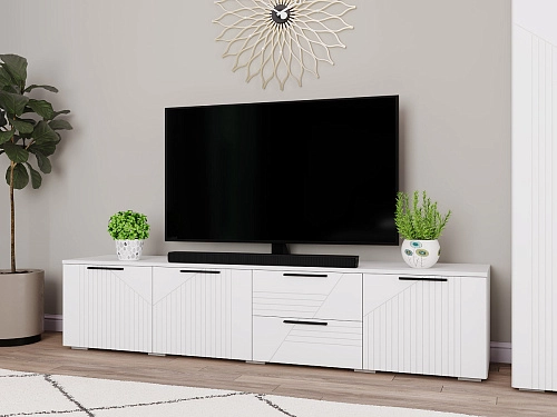ТВ тумба Синтра 2 Белый - фото 1