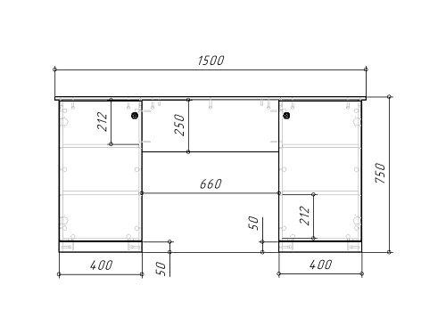Письменный стол Банни-4 Белый - фото 6