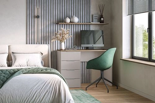 Стол письменный Салерно 2 Кашемир - фото 1