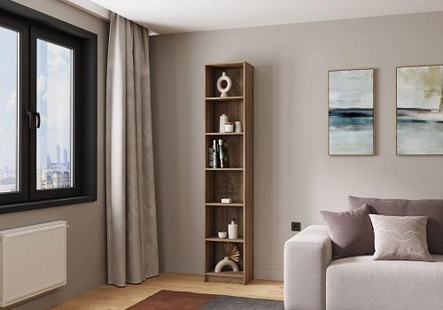 Стеллаж Карлос-001 Дуб Сонома - фото 1