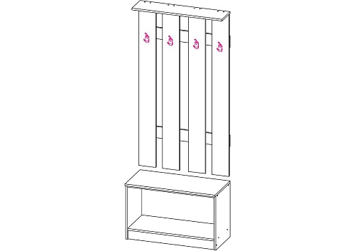 Прихожая Машенька-19 - фото 2