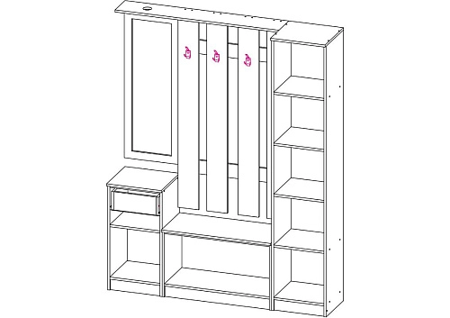 Прихожая Машенька-15 - фото 2