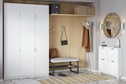 Шкаф распашной Лайт-3 с антресолью - фото 1