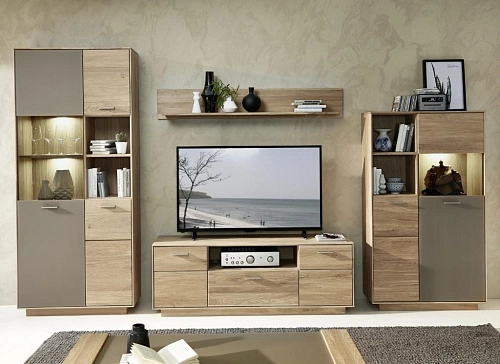 Стенка Омега-5 МДФ - фото 1