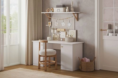 Письменный стол Стрекоза-4 Белый - фото 1