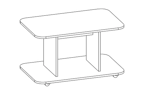 Журнальный стол Вояж-2 СЖ.011.800-00 - фото 2