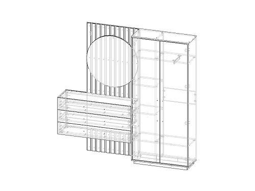 Прихожая Неаполь-7 Кашемир - фото 4