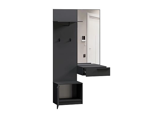 Прихожая Лорена Пакс-1 Черный - фото 3