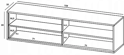 ТВ тумба Гарц-1 - фото 4