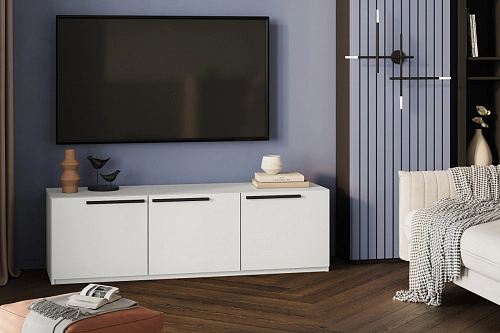 ТВ тумба Лорена Пакс-4 Белый - фото 1