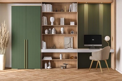 Шкаф распашной Лоренсе-2 Шарли Green - фото 1