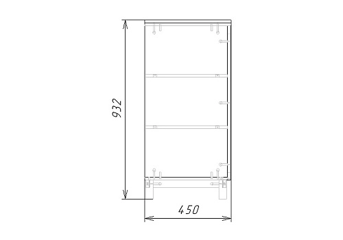 Стеллаж Техас-2 МДФ - фото 5