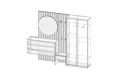 Прихожая Неаполь-5 Кашемир - фото 4
