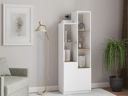 Стеллаж Оренсе-1 Белый - фото 1