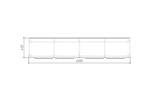 ТВ тумба Лорена Пакс-1 Графит - фото 7