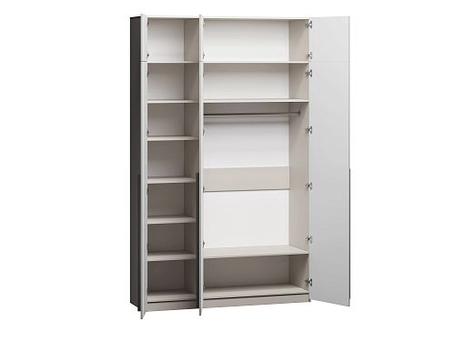 Шкаф распашной с антресолью Микос МДФ-3 Кашемир - фото 3