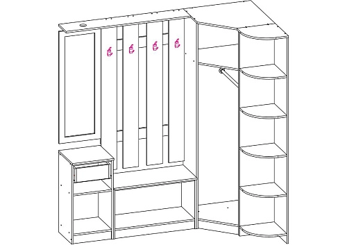 Прихожая Машенька-13 - фото 2