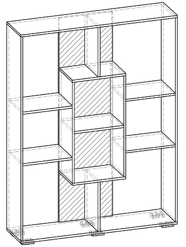 Стеллаж Норд-6.03 - фото 2
