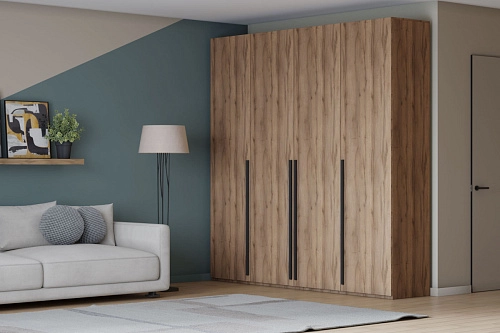 Шкаф распашной Лорена Пакс-4 Дуб Табачный - фото 1