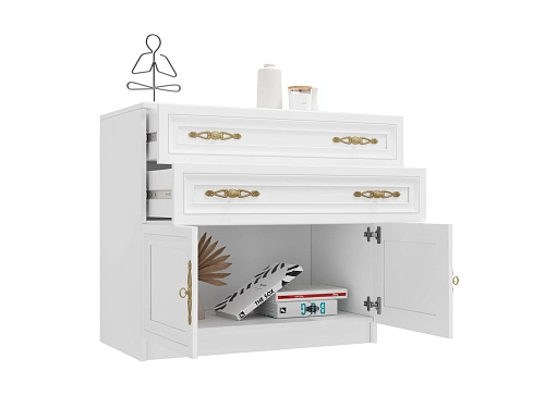 Комод Карлос-022 Белый - фото 4