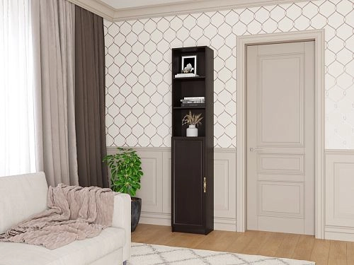 Шкаф книжный Карлос-025 Венге - фото 1