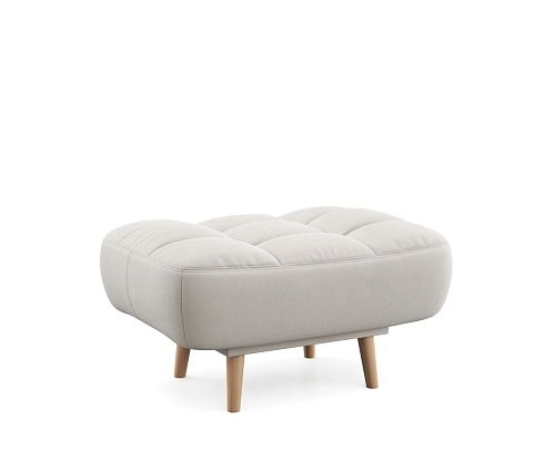 Пуф Бадди Ultra Ivory - фото 1