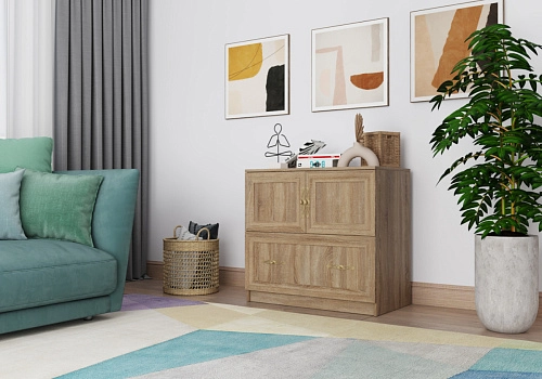 Комод Карлос-025  Дуб Сонома - фото 1