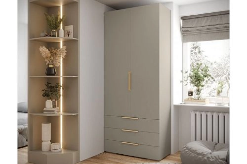 Шкаф распашной Мори-4 Кашемир - фото 1