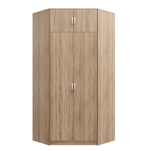 Шкаф угловой Алиса-14 Дуб Сонома - фото 2