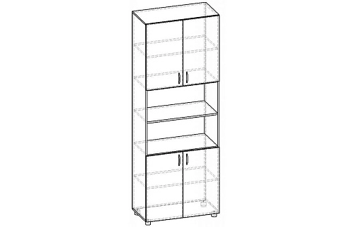 Стеллаж Лидер СТ.027.800-01 - фото 2