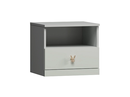 Тумба прикроватная Банни-2 Светло-Серый - фото 2