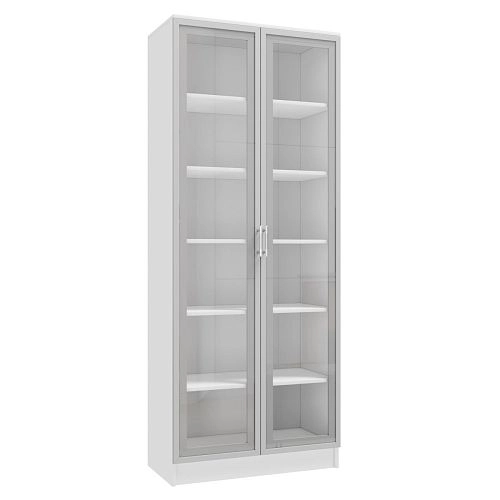 Книжный шкаф Альма-7 Белый - фото 3