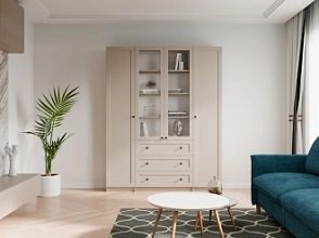 Шкаф для книг Билли ьмин 45 Кашемир