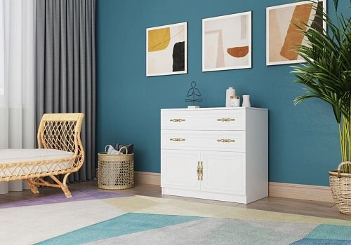 Комод Карлос-022 Белый - фото 5