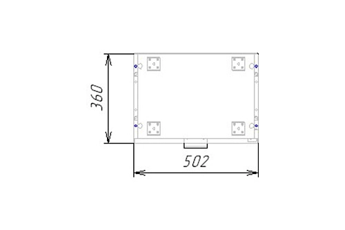 Стеллаж Салерно 1 Графит - фото 7