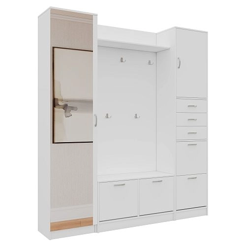 Прихожая Ольга-8 Белый - фото 4