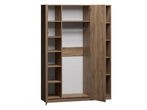 Шкаф распашной Лорена Пакс-2.1 Дуб Табачный - фото 3
