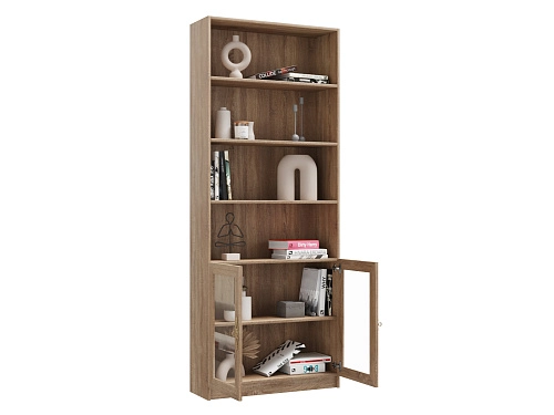 Книжный шкаф Карлос-022 Дуб Сонома - фото 4